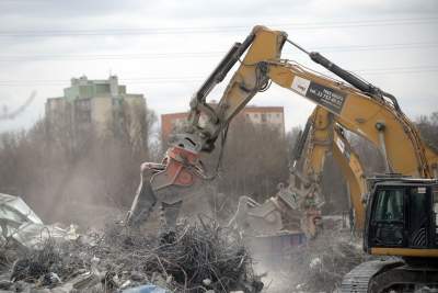 Tyle zostało po Plazie. Ostatni etap rozbiórki - zdjęcie 37