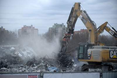 Tyle zostało po Plazie. Ostatni etap rozbiórki - zdjęcie 35
