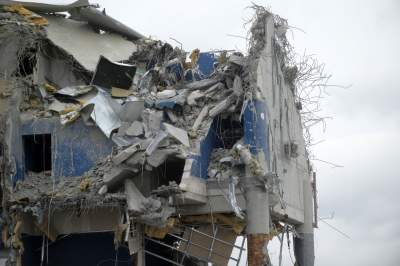 Tyle zostało po Plazie. Ostatni etap rozbiórki - zdjęcie 3