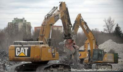 Tyle zostało po Plazie. Ostatni etap rozbiórki - zdjęcie 36
