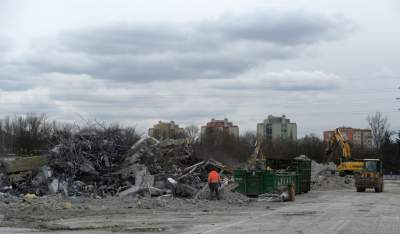 Tyle zostało po Plazie. Ostatni etap rozbiórki - zdjęcie 13