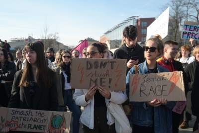 18. Manifa: Policja "aresztowała" transparent "Fuck Poland" - zdjęcie 20