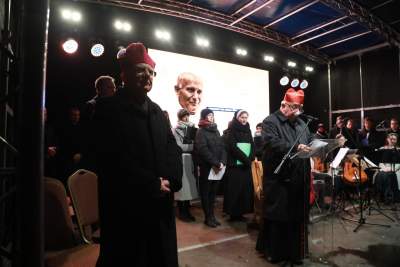 Mapping na Franciszkańskiej i czuwanie pod oknem papieskim - zdjęcie 11