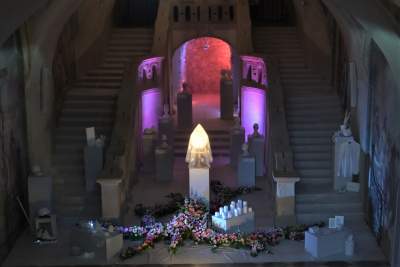 Smutna codzienność u pijarów. Grób Pański 2023 - zdjęcie 8