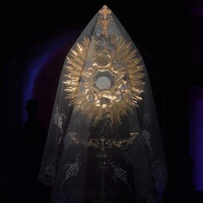 Smutna codzienność u pijarów. Grób Pański 2023 - zdjęcie 19