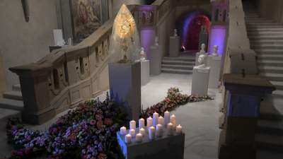 Smutna codzienność u pijarów. Grób Pański 2023 - zdjęcie 15