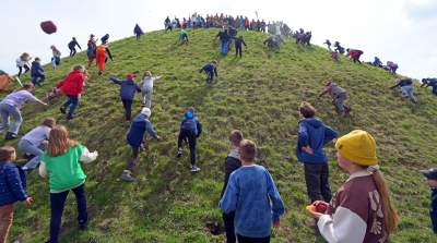 Super zabawa na kopcu Kraka. Rękawka to jeden z ulubionych festynów krakowian - zdjęcie 31
