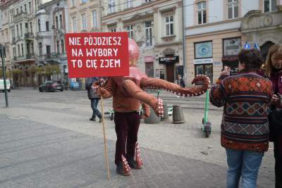 Zachęcali do udziału w wyborach, straszyli rządową ośmiornicą - zdjęcie 8