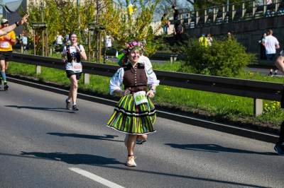 Prawdziwy dzień bez samochodu na ulicach Krakowa. Udane, wielkie bieganie - zdjęcie 21