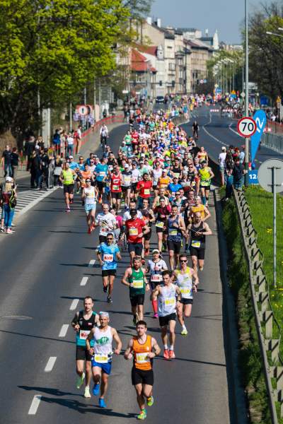 Prawdziwy dzień bez samochodu na ulicach Krakowa. Udane, wielkie bieganie - zdjęcie 4