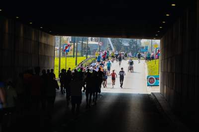 Prawdziwy dzień bez samochodu na ulicach Krakowa. Udane, wielkie bieganie - zdjęcie 8