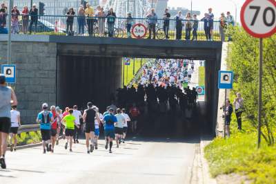 Prawdziwy dzień bez samochodu na ulicach Krakowa. Udane, wielkie bieganie - zdjęcie 26