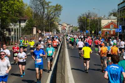 Prawdziwy dzień bez samochodu na ulicach Krakowa. Udane, wielkie bieganie - zdjęcie 34