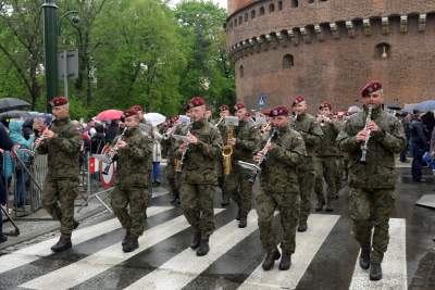 Obchody Święta 3 Maja w Krakowie, fot. Marek Lasyk - zdjęcie 8