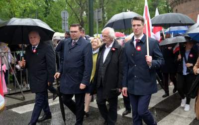 Obchody Święta 3 Maja w Krakowie, fot. Marek Lasyk - zdjęcie 10