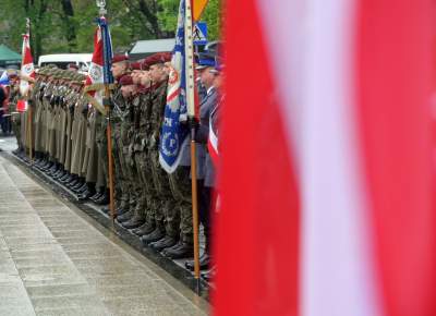 Obchody Święta 3 Maja w Krakowie, fot. Marek Lasyk - zdjęcie 18