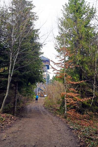 Pomysł na weekendową wycieczkę, nowa wieża widokowa w Beskidzie Wyspowym - zdjęcie 1