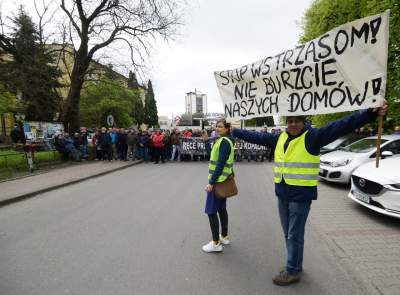 Mieszkańcy kontra górnicy, mają dość trzęsącej się ziemi - zdjęcie 36