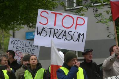 Mieszkańcy kontra górnicy, mają dość trzęsącej się ziemi - zdjęcie 14