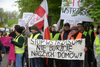 Mieszkańcy kontra górnicy, mają dość trzęsącej się ziemi - zdjęcie 6