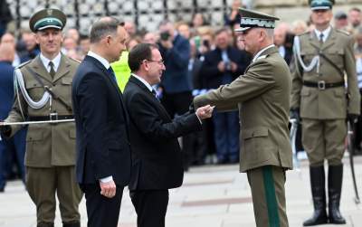 Święto Straży Granicznej na Wawelu z protestem w tle... - zdjęcie 19