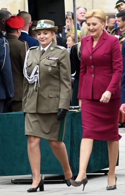 Święto Straży Granicznej na Wawelu z protestem w tle... - zdjęcie 2