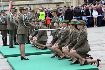 Święto Straży Granicznej na Wawelu z protestem w tle... - zdjęcie 25