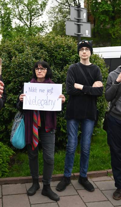 Święto Straży Granicznej na Wawelu z protestem w tle... - zdjęcie 45