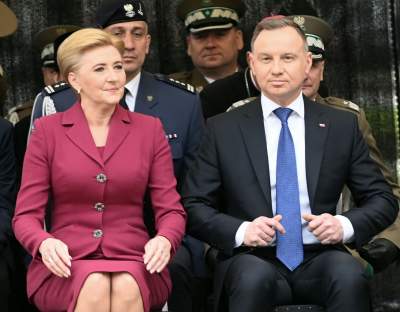 Święto Straży Granicznej na Wawelu z protestem w tle... - zdjęcie 12