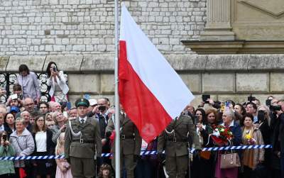 Święto Straży Granicznej na Wawelu z protestem w tle... - zdjęcie 9