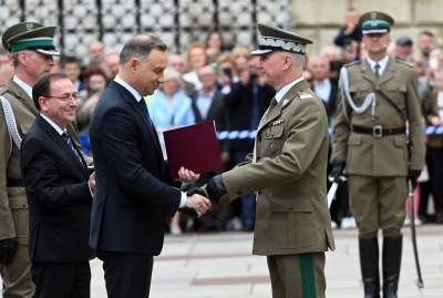 Święto Straży Granicznej na Wawelu z protestem w tle... - zdjęcie 18