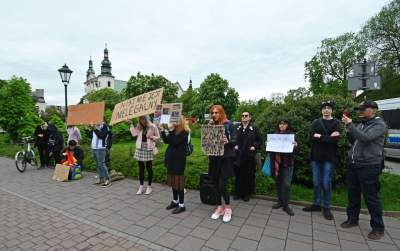Święto Straży Granicznej na Wawelu z protestem w tle... - zdjęcie 39
