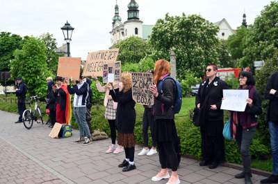 Święto Straży Granicznej na Wawelu z protestem w tle... - zdjęcie 48