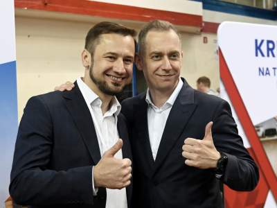 Tusk z Trzaskowskim zachwyceni spotkaniem w Krakowie. "Oniemieliśmy" - zdjęcie 64