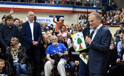 Tusk z Trzaskowskim zachwyceni spotkaniem w Krakowie. "Oniemieliśmy" - zdjęcie 60