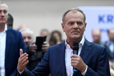 Tusk z Trzaskowskim zachwyceni spotkaniem w Krakowie. "Oniemieliśmy" - zdjęcie 12