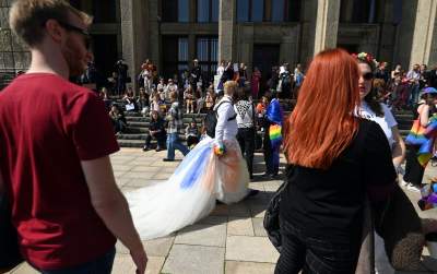 Tęczowy Kraków pokazał moc: Marsz Równości przeszedł przez miasto - zdjęcie 4