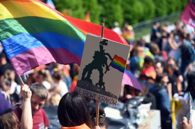 Tęczowy Kraków pokazał moc: Marsz Równości przeszedł przez miasto - zdjęcie 9