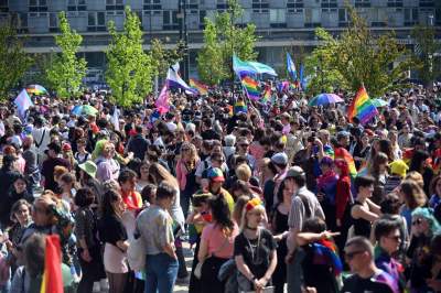 Tęczowy Kraków pokazał moc: Marsz Równości przeszedł przez miasto - zdjęcie 10