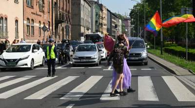 Tęczowy Kraków pokazał moc: Marsz Równości przeszedł przez miasto - zdjęcie 21