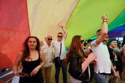 Tęczowy Kraków pokazał moc: Marsz Równości przeszedł przez miasto - zdjęcie 62