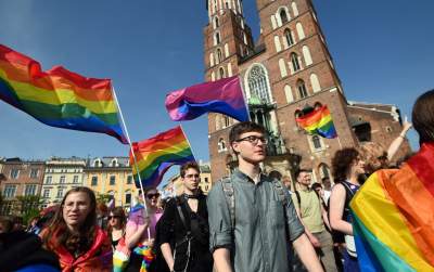 Tęczowy Kraków pokazał moc: Marsz Równości przeszedł przez miasto - zdjęcie 54