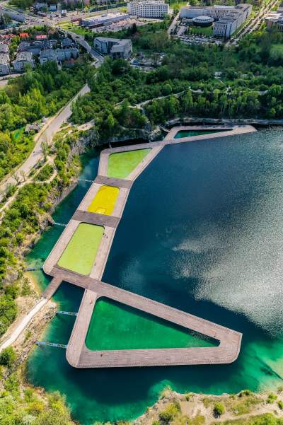 Zakrzówek na miesiąc przed otwarciem kąpieliska, trwają ostatnie prace - zdjęcie 2