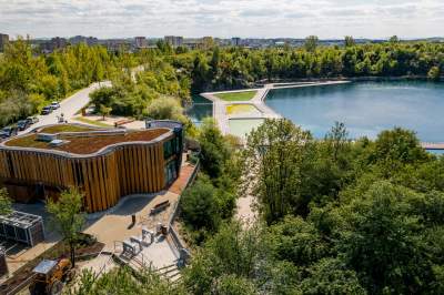 Zakrzówek na miesiąc przed otwarciem kąpieliska, trwają ostatnie prace - zdjęcie 1