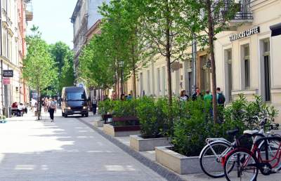 Piękna metamorfoza ulicy Krupniczej, pierwszy taki woonerf w Krakowie - zdjęcie 4