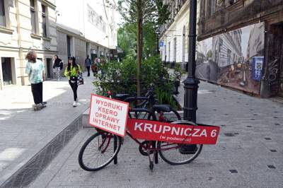 Piękna metamorfoza ulicy Krupniczej, pierwszy taki woonerf w Krakowie - zdjęcie 14