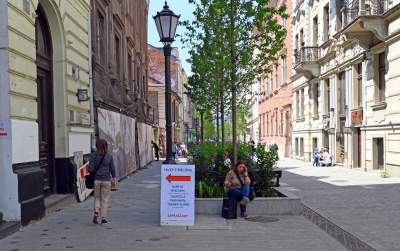 Piękna metamorfoza ulicy Krupniczej, pierwszy taki woonerf w Krakowie - zdjęcie 16