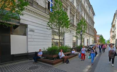 Piękna metamorfoza ulicy Krupniczej, pierwszy taki woonerf w Krakowie - zdjęcie 20