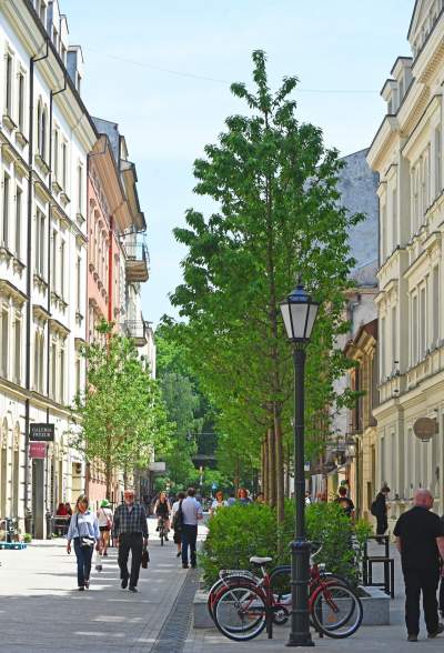 Piękna metamorfoza ulicy Krupniczej, pierwszy taki woonerf w Krakowie - zdjęcie 2