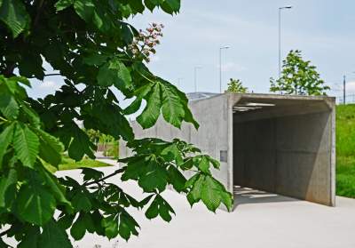 Betonowy tunel w parku Stacja Wisła: to dzieło sztuki - zdjęcie 2